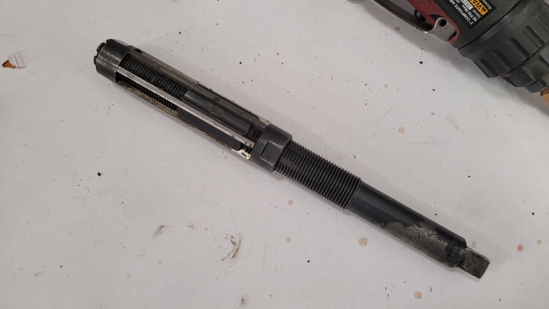 I have a set of adjustable reamers that work nicely.