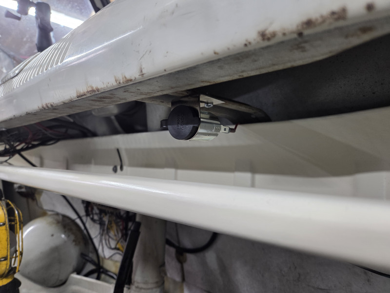 I installed a power port under the dash so she can charge her cell phone while driving, I always do this when changing a harness or doing major electrical work.