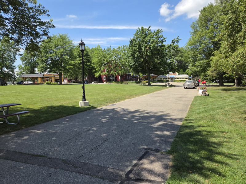 It's set up as a small town, just beautiful.
