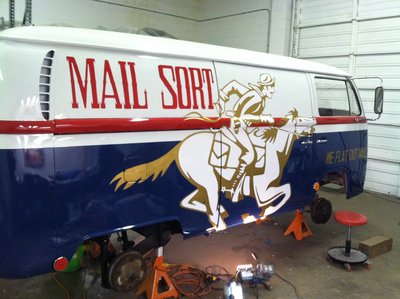 shiny ole' work truck