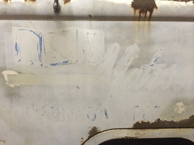 Its a little hard to see but RBM Motors Griffn, GA. And a phone number