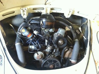 12 volt conversion coming soon. Until then, tightened the belt and what a difference it made. Also went around and snugged up every bolt I could reach. The back carb bolt was loose, I could swear it runs better now its tight.