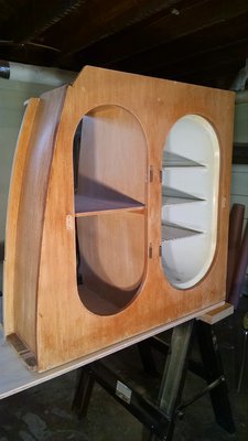 Ice Box Cabinet stripped