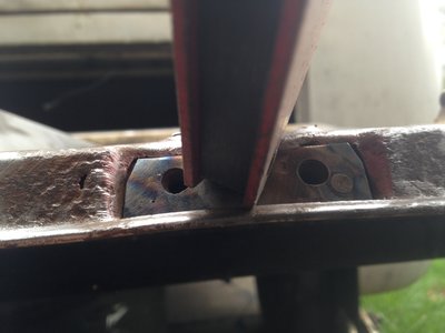 image.jpeg (1.35 MiB) Viewed 2399 times New piece of 22g sheet spotted to 18g spreader and nuts tacked