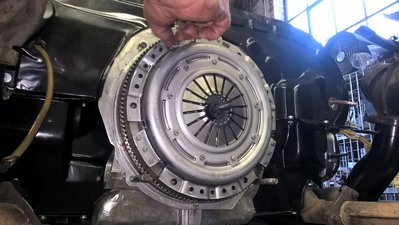 and new pressure plate