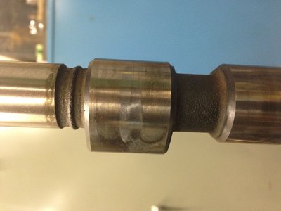 None of the gouges on cam lobes you typically see with hydraulic lifters.